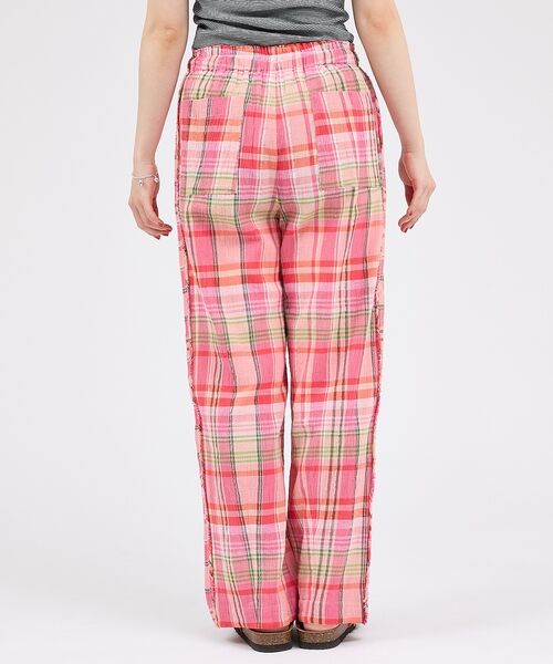 Rouge vif la cle / ルージュ・ヴィフ ラクレ パンツ | 【Le Melange/ル・メランジュ】総柄イージーパンツ/チェック柄/バルーン | 詳細17