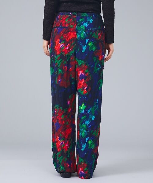 Rouge vif la cle / ルージュ・ヴィフ ラクレ パンツ | 【Le Melange/ル・メランジュ】フラワープリントイージーパンツ/ウエスト | 詳細4