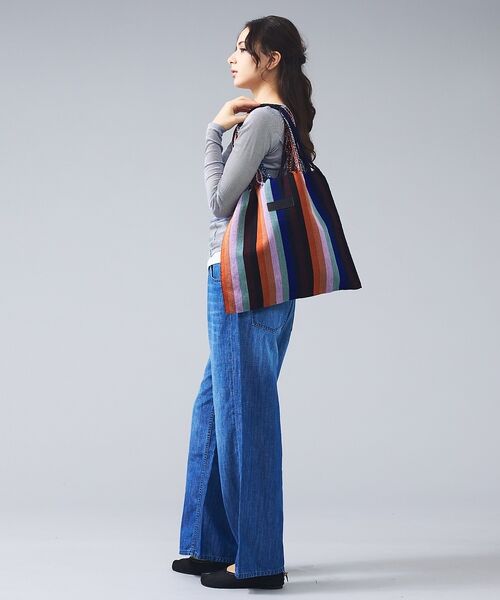 Rouge vif la cle / ルージュ・ヴィフ ラクレ トートバッグ | 【MOON BIRD/ムーンバード】手織りハンモックトートバッグ/手織り/A4サ | 詳細5