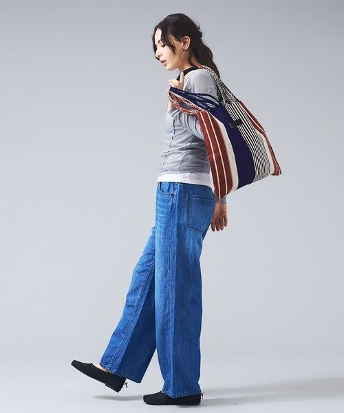 Rouge vif la cle / ルージュ・ヴィフ ラクレ トートバッグ | 【MOON BIRD/ムーンバード】手織りハンモックトートバッグ/手織り/A4サ | 詳細24