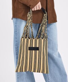 Rouge vif la cle / ルージュ・ヴィフ ラクレ トートバッグ | 【MOON BIRD/ムーンバード】手織りハンモックトートバッグS/手織り【WE