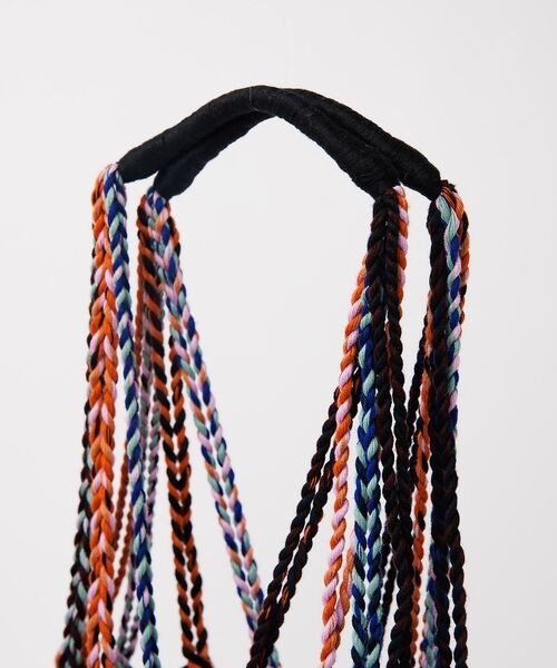 Rouge vif la cle / ルージュ・ヴィフ ラクレ トートバッグ | 【MOON BIRD/ムーンバード】手織りハンモックトートバッグS/手織り【WE | 詳細11