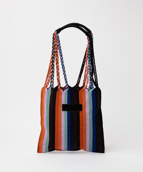 Rouge vif la cle / ルージュ・ヴィフ ラクレ トートバッグ | 【MOON BIRD/ムーンバード】手織りハンモックトートバッグS/手織り【WE | 詳細6