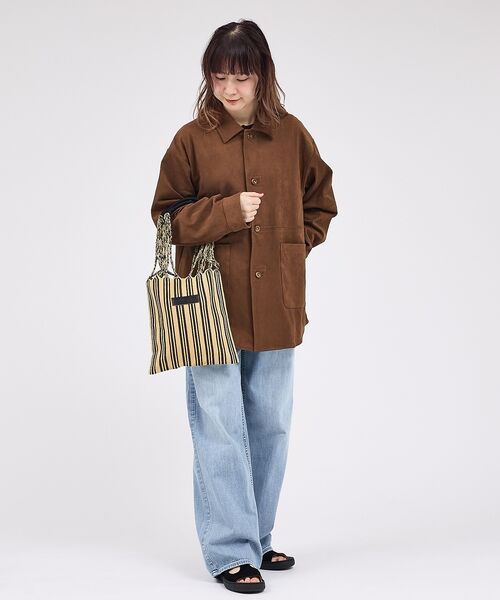 Rouge vif la cle / ルージュ・ヴィフ ラクレ トートバッグ | 【MOON BIRD/ムーンバード】手織りハンモックトートバッグS/手織り【WE | 詳細18