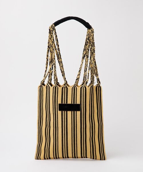 Rouge vif la cle / ルージュ・ヴィフ ラクレ トートバッグ | 【MOON BIRD/ムーンバード】手織りハンモックトートバッグS/手織り【WE | 詳細20