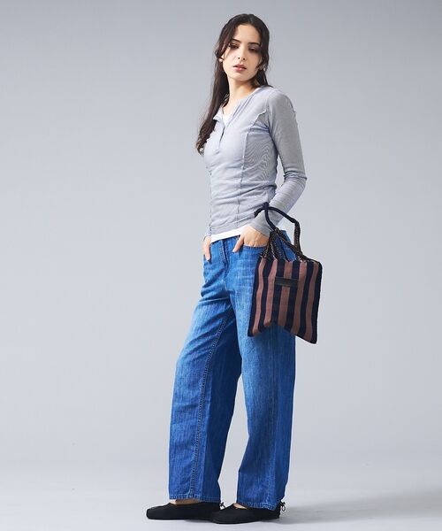 Rouge vif la cle / ルージュ・ヴィフ ラクレ トートバッグ | 【MOON BIRD/ムーンバード】手織りハンモックトートバッグS/手織り【WE | 詳細22