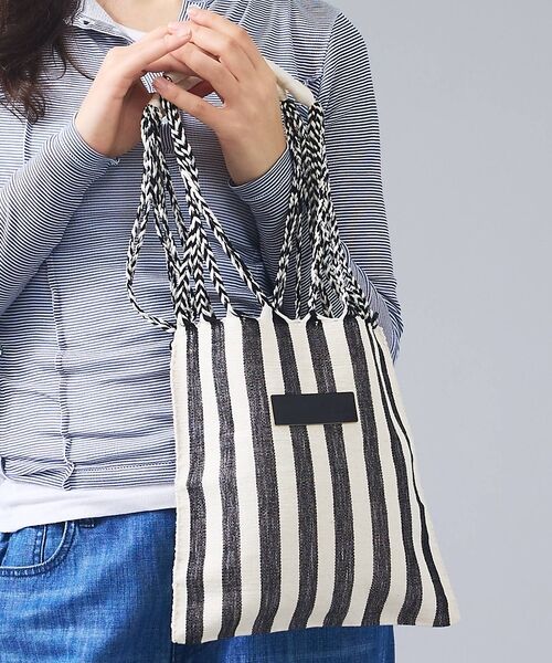 Rouge vif la cle / ルージュ・ヴィフ ラクレ トートバッグ | 【MOON BIRD/ムーンバード】手織りハンモックトートバッグS/手織り【WE（その他6）