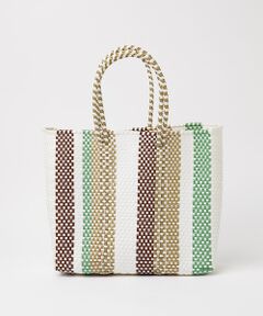 Rouge vif la cle / ルージュ・ヴィフ ラクレ かごバック | 【MOON BIRD/ムーンバード】手編みのメルカドバッグM/かごバッグ/軽量/