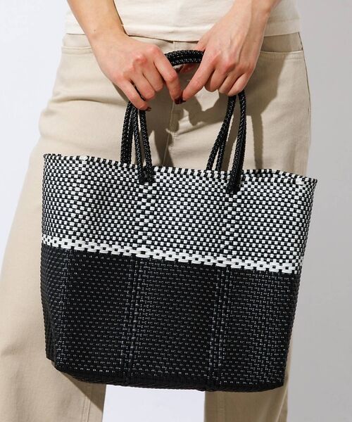 Rouge vif la cle / ルージュ・ヴィフ ラクレ かごバック | 【MOON BIRD/ムーンバード】手編みのメルカドバッグM/かごバッグ/軽量/（その他1）