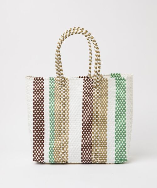 Rouge vif la cle / ルージュ・ヴィフ ラクレ かごバック | 【MOON BIRD/ムーンバード】手編みのメルカドバッグM/かごバッグ/軽量/ | 詳細16