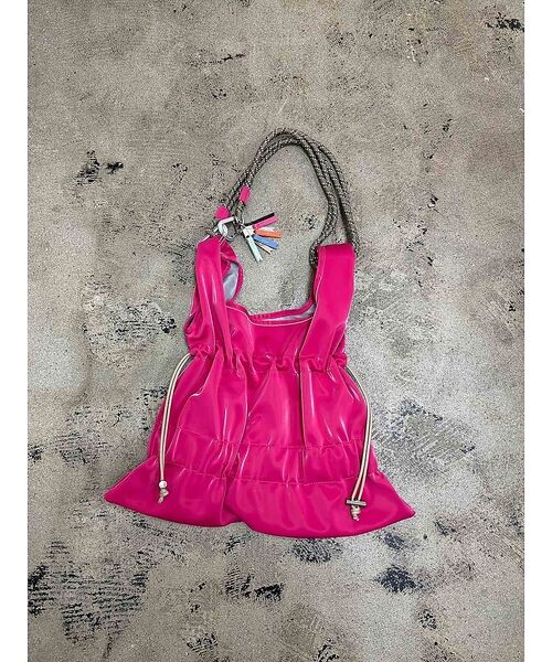 Rouge vif la cle / ルージュ・ヴィフ ラクレ ショルダーバッグ | 【cheek/チーク】　TieredcodeoneShoulder/ティアードコ（ピンク）