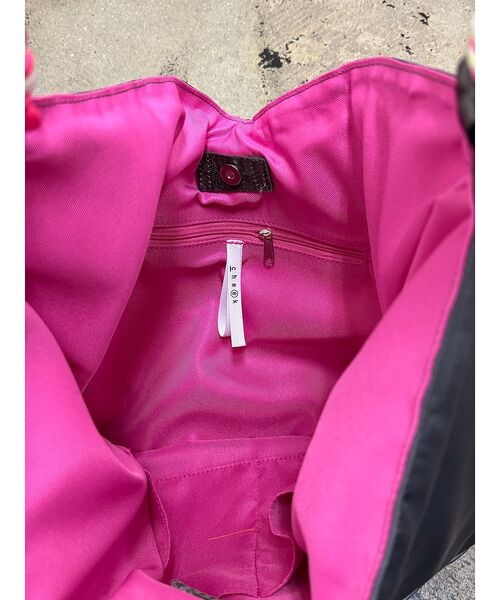 Rouge vif la cle / ルージュ・ヴィフ ラクレ ショルダーバッグ | 【cheek/チーク】ネオンハンドルトライアングルショルダー/C26002/ワン | 詳細4