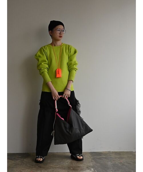 Rouge vif la cle / ルージュ・ヴィフ ラクレ ショルダーバッグ | 【cheek/チーク】ネオンハンドルトライアングルショルダー/C26002/ワン | 詳細6