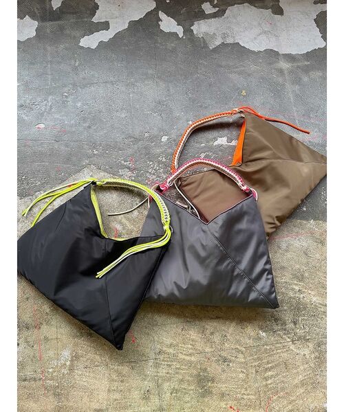 Rouge vif la cle / ルージュ・ヴィフ ラクレ ショルダーバッグ | 【cheek/チーク】ネオンハンドルトライアングルショルダー/C26002/ワン | 詳細27