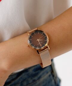 Rouge vif la cle / ルージュ・ヴィフ ラクレ 腕時計 | 【Pierre Lannier/ピエール・ラニエ】マルチプル/金属ベルト/レディ