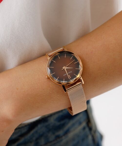 Rouge vif la cle / ルージュ・ヴィフ ラクレ 腕時計 | 【Pierre Lannier/ピエール・ラニエ】マルチプル/金属ベルト/レディ | 詳細8