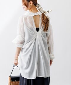 Rouge vif la cle / ルージュ・ヴィフ ラクレ シャツ・ブラウス | 【定番人気】【ロングセラー】バックツイストシャツ