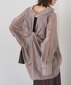 Rouge vif la cle / ルージュ・ヴィフ ラクレ シャツ・ブラウス | 【定番人気】【ロングセラー】バックツイストシャツ