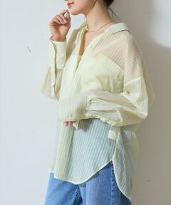 Rouge vif la cle / ルージュ・ヴィフ ラクレ シャツ・ブラウス | 【定番人気】【ロングセラー】バックツイストシャツ