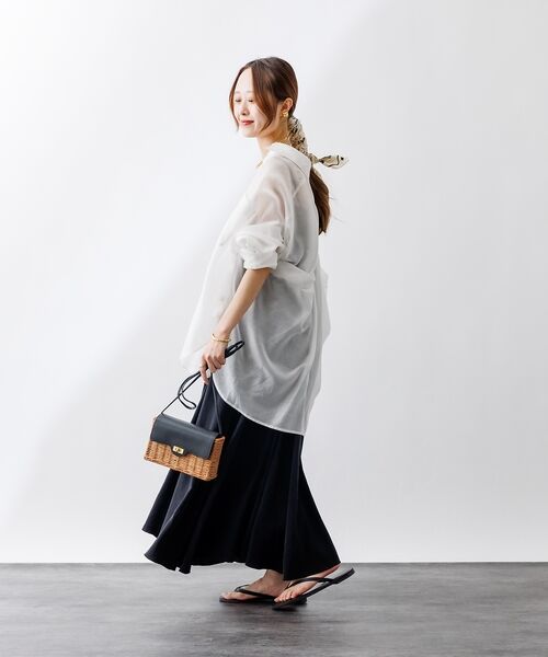 Rouge vif la cle / ルージュ・ヴィフ ラクレ シャツ・ブラウス | 【定番人気】【ロングセラー】バックツイストシャツ | 詳細1