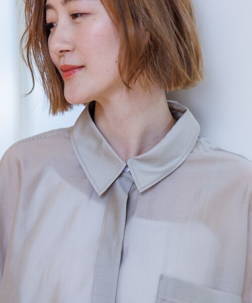 Rouge vif la cle / ルージュ・ヴィフ ラクレ シャツ・ブラウス | 【定番人気】【ロングセラー】バックツイストシャツ | 詳細17