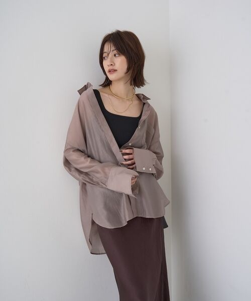 Rouge vif la cle / ルージュ・ヴィフ ラクレ シャツ・ブラウス | 【定番人気】【ロングセラー】バックツイストシャツ | 詳細6