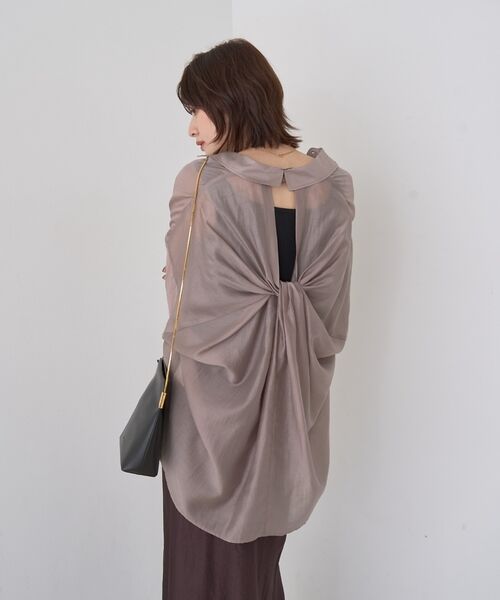 Rouge vif la cle / ルージュ・ヴィフ ラクレ シャツ・ブラウス | 【定番人気】【ロングセラー】バックツイストシャツ | 詳細7