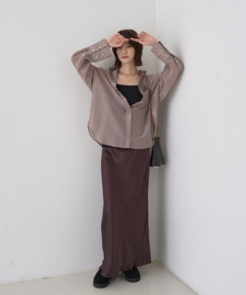 Rouge vif la cle / ルージュ・ヴィフ ラクレ シャツ・ブラウス | 【定番人気】【ロングセラー】バックツイストシャツ | 詳細11