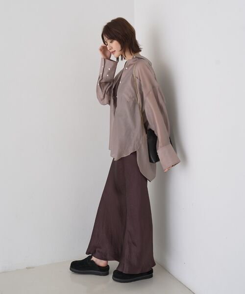 Rouge vif la cle / ルージュ・ヴィフ ラクレ シャツ・ブラウス | 【定番人気】【ロングセラー】バックツイストシャツ | 詳細12