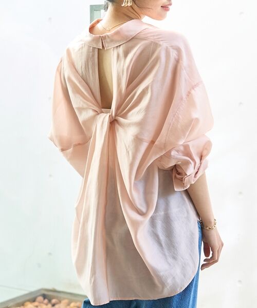 Rouge vif la cle / ルージュ・ヴィフ ラクレ シャツ・ブラウス | 【定番人気】【ロングセラー】バックツイストシャツ | 詳細21