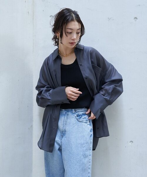 Rouge vif la cle / ルージュ・ヴィフ ラクレ シャツ・ブラウス | 【定番人気】【ロングセラー】バックツイストシャツ | 詳細27