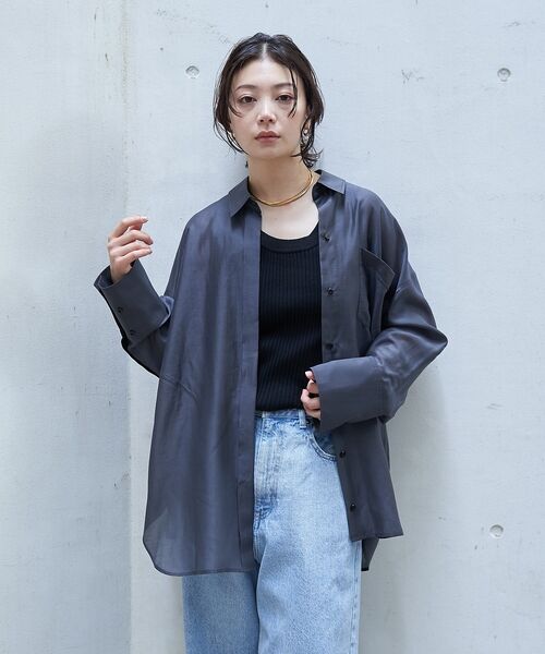 Rouge vif la cle / ルージュ・ヴィフ ラクレ シャツ・ブラウス | 【定番人気】【ロングセラー】バックツイストシャツ | 詳細28