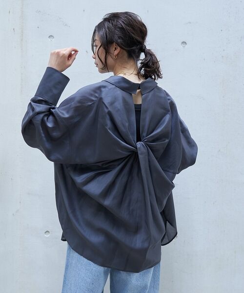 Rouge vif la cle / ルージュ・ヴィフ ラクレ シャツ・ブラウス | 【定番人気】【ロングセラー】バックツイストシャツ | 詳細29