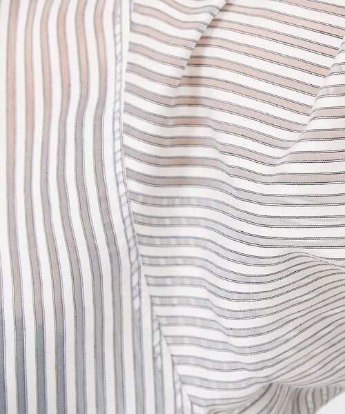 Rouge vif la cle / ルージュ・ヴィフ ラクレ シャツ・ブラウス | シアーストライプタイカラーシャツ | 詳細14