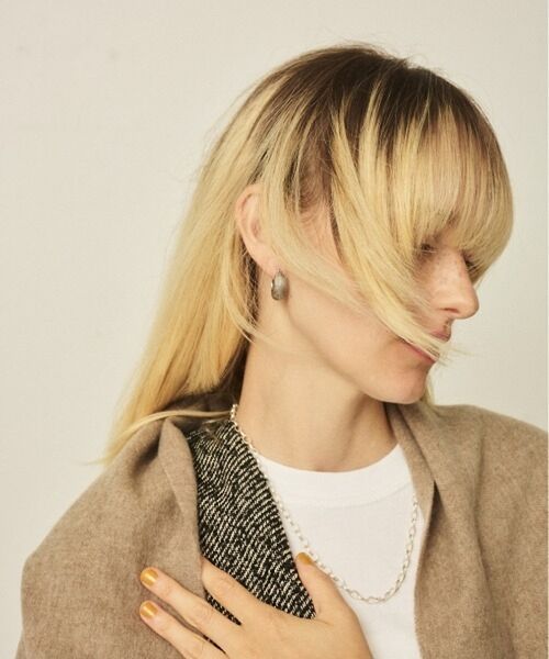 Rouge vif la cle / ルージュ・ヴィフ ラクレ ピアス・イヤリング | 【OCUCCI jewelry/オクチ ジュエリー】Hoop-strip M シ | 詳細4