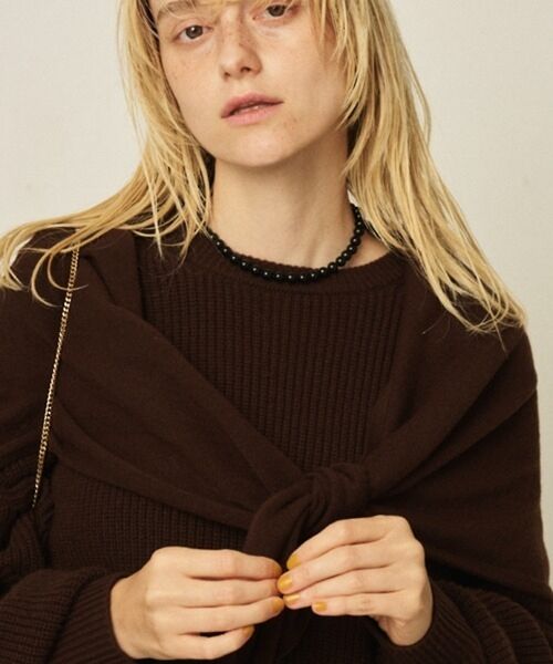 Rouge vif la cle / ルージュ・ヴィフ ラクレ ネックレス・ペンダント・チョーカー | 【OCUCCI jewelry/オクチ ジュエリー】Stone Choker-o | 詳細2