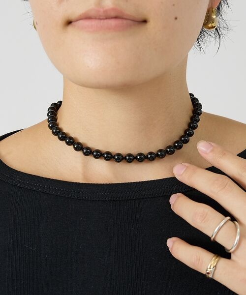 Rouge vif la cle / ルージュ・ヴィフ ラクレ ネックレス・ペンダント・チョーカー | 【OCUCCI jewelry/オクチ ジュエリー】Stone Choker-o | 詳細7
