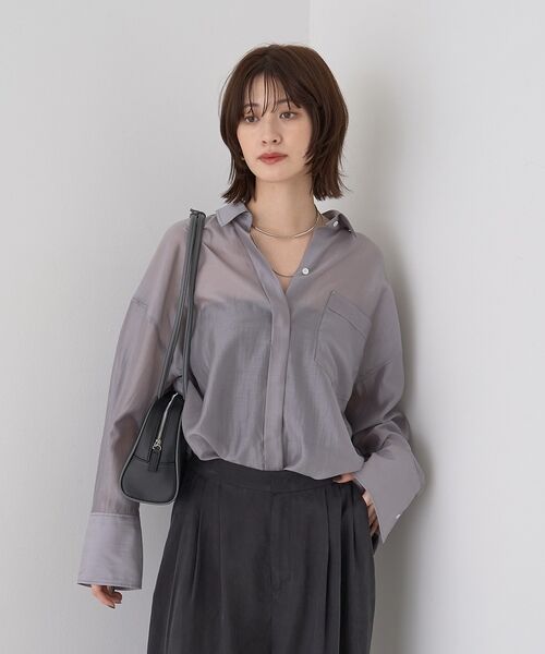 Rouge vif la cle / ルージュ・ヴィフ ラクレ シャツ・ブラウス | 【定番人気】【ロングセラー】バックツイストシャツ | 詳細1