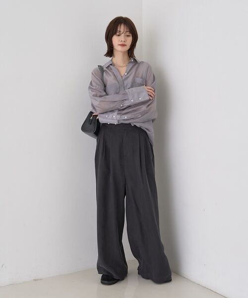 Rouge vif la cle / ルージュ・ヴィフ ラクレ シャツ・ブラウス | 【定番人気】【ロングセラー】バックツイストシャツ | 詳細10