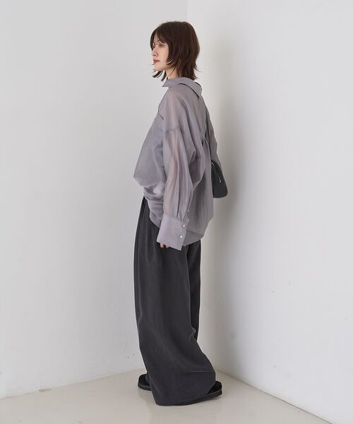 Rouge vif la cle / ルージュ・ヴィフ ラクレ シャツ・ブラウス | 【定番人気】【ロングセラー】バックツイストシャツ | 詳細11