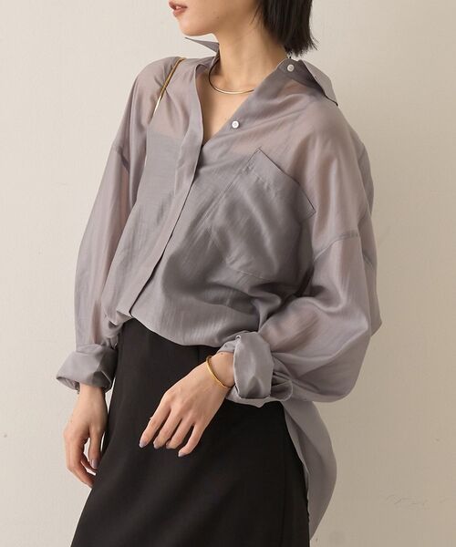 Rouge vif la cle / ルージュ・ヴィフ ラクレ シャツ・ブラウス | 【定番人気】【ロングセラー】バックツイストシャツ | 詳細2