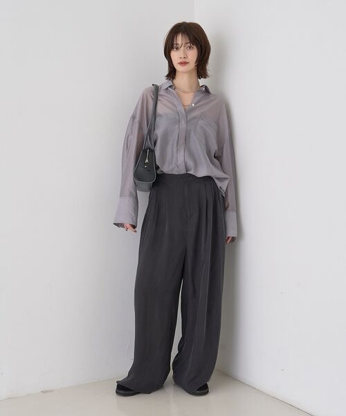 Rouge vif la cle / ルージュ・ヴィフ ラクレ シャツ・ブラウス | 【定番人気】【ロングセラー】バックツイストシャツ | 詳細7