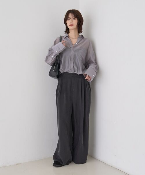 Rouge vif la cle / ルージュ・ヴィフ ラクレ シャツ・ブラウス | 【定番人気】【ロングセラー】バックツイストシャツ | 詳細9