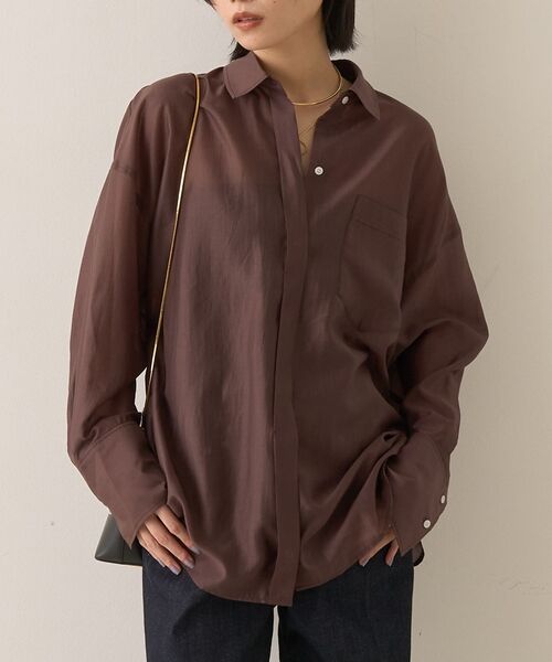 Rouge vif la cle / ルージュ・ヴィフ ラクレ シャツ・ブラウス | 【定番人気】【ロングセラー】バックツイストシャツ | 詳細20