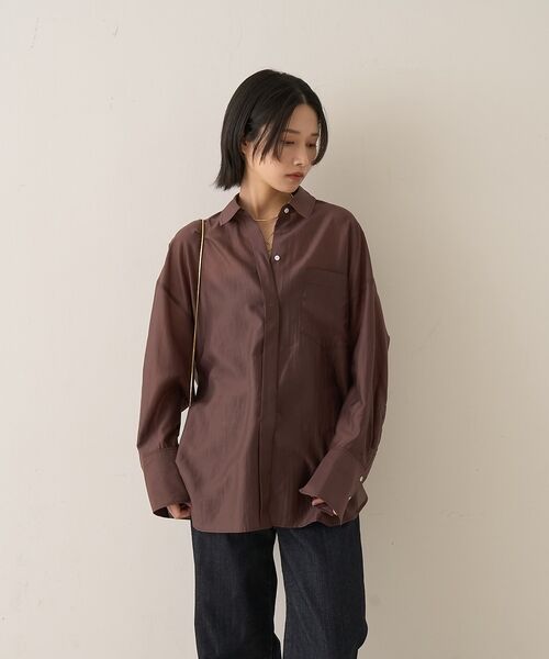 Rouge vif la cle / ルージュ・ヴィフ ラクレ シャツ・ブラウス | 【定番人気】【ロングセラー】バックツイストシャツ | 詳細22