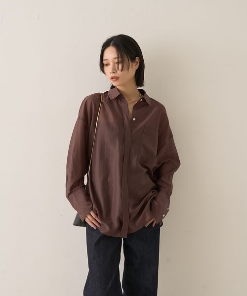 Rouge vif la cle / ルージュ・ヴィフ ラクレ シャツ・ブラウス | 【定番人気】【ロングセラー】バックツイストシャツ | 詳細23