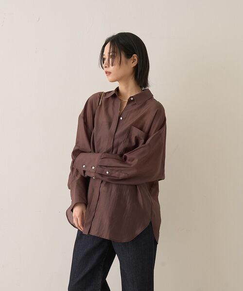 Rouge vif la cle / ルージュ・ヴィフ ラクレ シャツ・ブラウス | 【定番人気】【ロングセラー】バックツイストシャツ | 詳細24