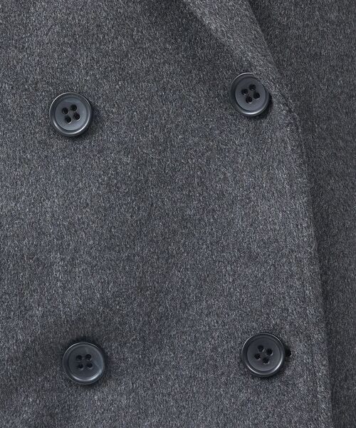 Rouge vif la cle / ルージュ・ヴィフ ラクレ アウター | 【一部店舗限定】ニットビーバーコート/ダブルブレストコート | 詳細18
