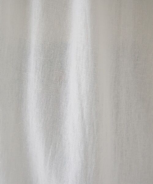 Rouge vif la cle / ルージュ・ヴィフ ラクレ シャツ・ブラウス | 【セットアップ対応】リネンロングトッパー/シャツ/カーディガン/羽織【予約】 | 詳細11