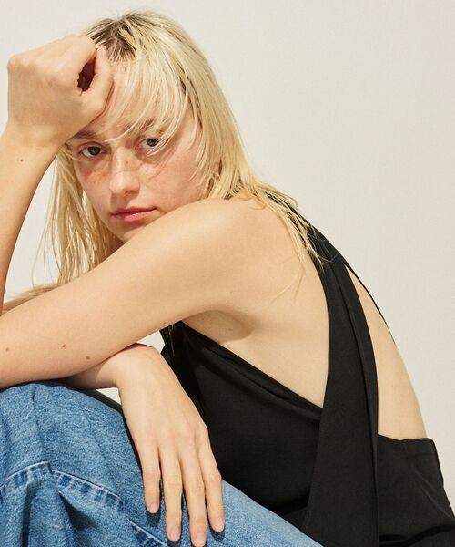 Rouge vif la cle / ルージュ・ヴィフ ラクレ シャツ・ブラウス | 【セットアップ対応】ホルダーネックブラウス【予約】 | 詳細25